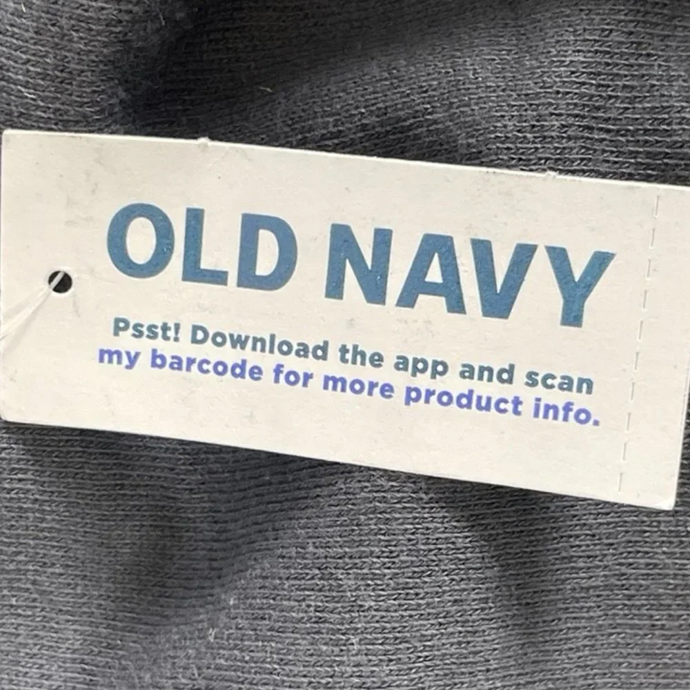 Women's Old Navy Oversized long Sleeve Sweatshirt in Grey, Size XL - Picture 4 of 5